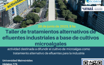 Taller de tratamientos alternativos de efluentes industriales a base de cultivos microalgales
